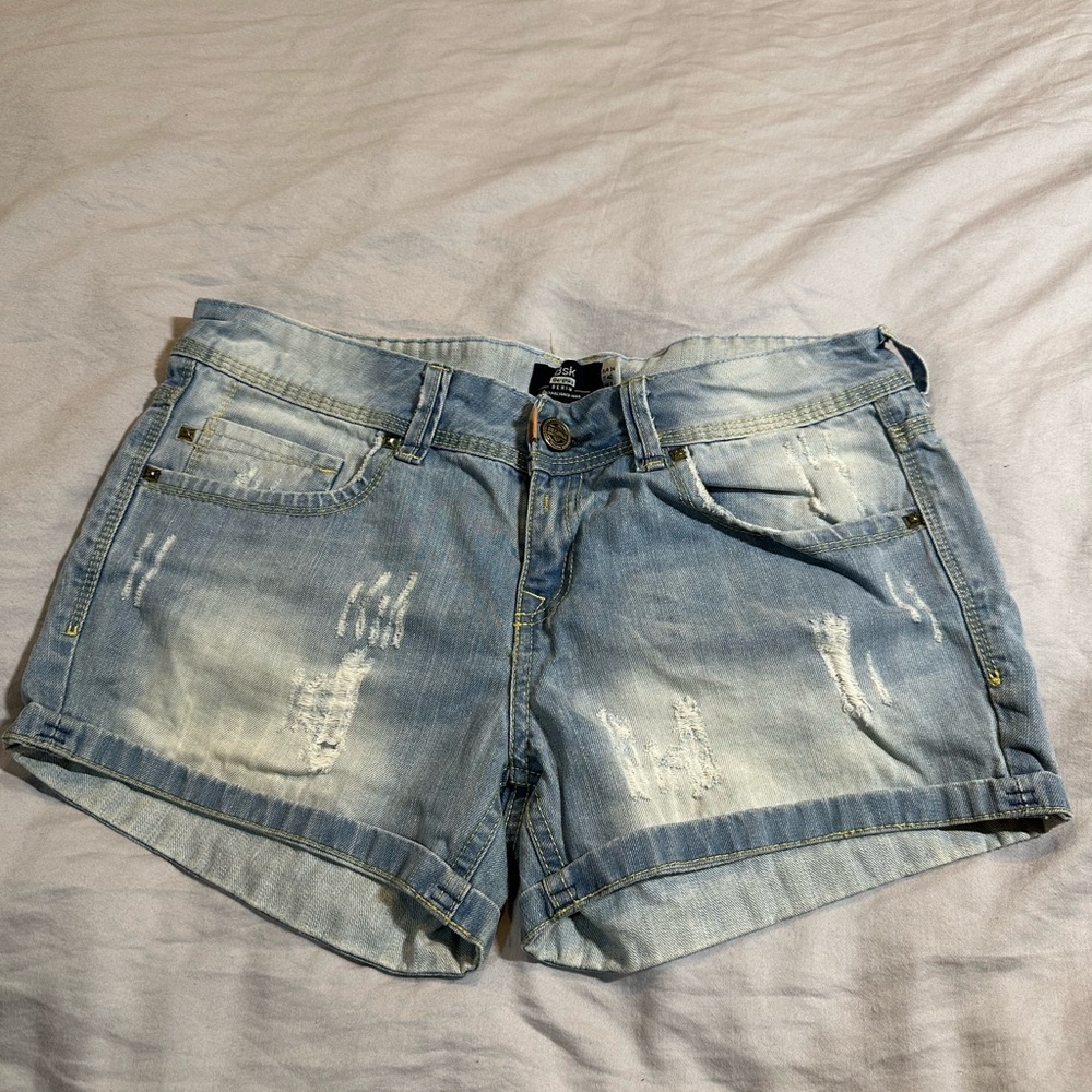 Denim Blue Women's Shorts